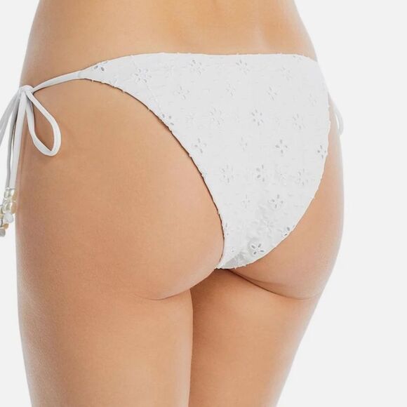 L*Space Lennox Bottom Classic Embroidered Nylon Swim Bottom XL NWT $99 - Picture 4 of 9